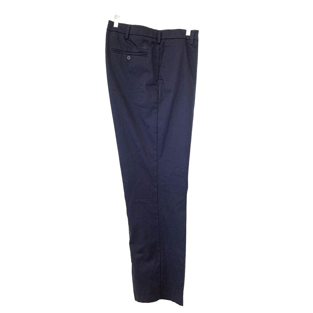 Dockers Mens 40x33 Blue Chino Pants Classic Fit Flat Front Flex Comfort Waist